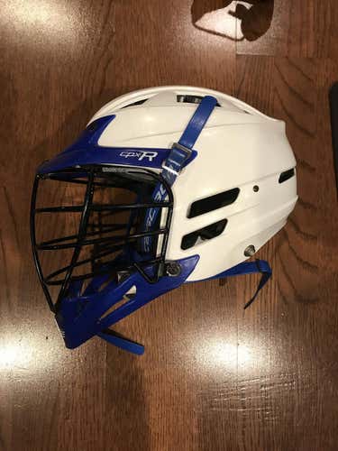 CPXR white and blue helmet