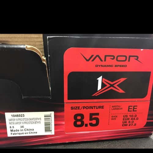 Bauer 1X 8.5 EE Pro Stock Brand New Comes With Speed Plates