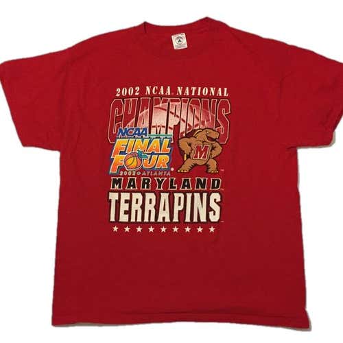 Vintage Maryland Terrapins 2002 NCAA Final Four National Champions T-Shirt