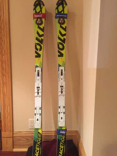 2 Volkl World Cup SL Race Skis
