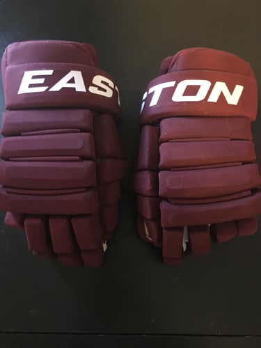 Easton Gloves (Brick Red - Pro Stock)