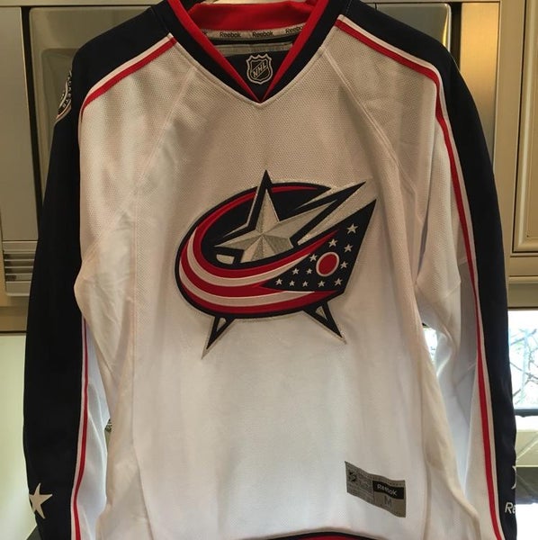Columbus Blue Jackets Reebok Away Jersey Medium