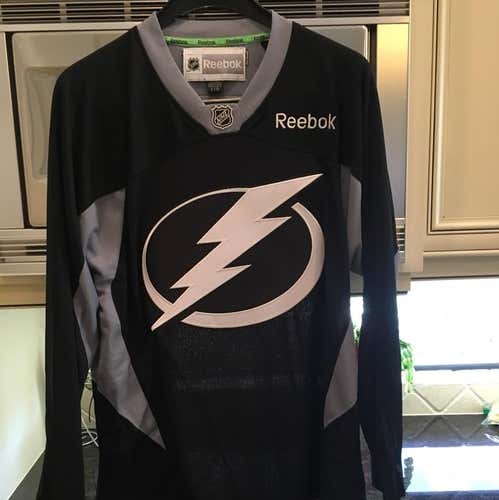 Tampa Bay Lightning Reebok Practice Jersey Small