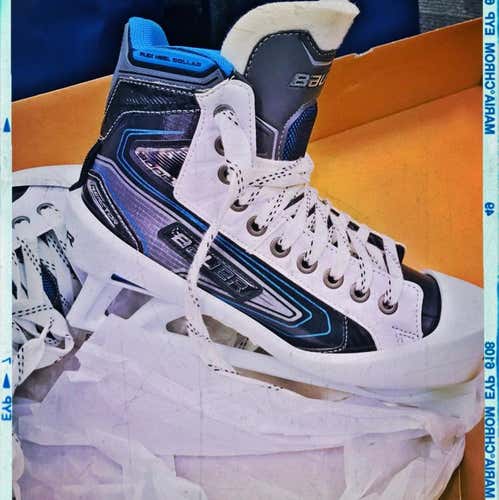 University Of Maine Bauer Reactor 9000 Goalie Skates