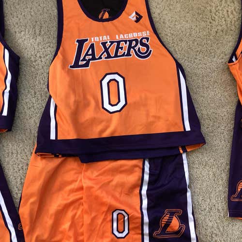 LA LAXERS Full Uniform (New/UNUSED) Size 2XL Jersey 2XL Shorts Uniform #0 FLEMING