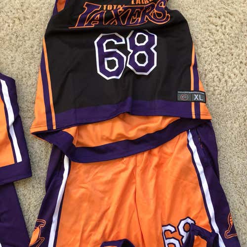 LA LAXERS Full Uniform (New/UNUSED) Size XL Jersey Size L Shorts Uniform #68