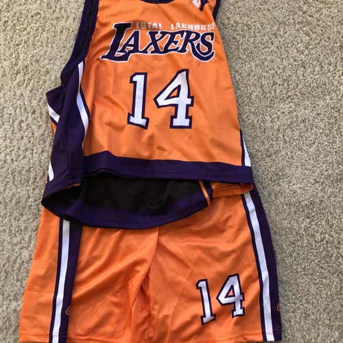 LA LAXERS Jersey #14(New/UNUSED) Size L Jersey #14