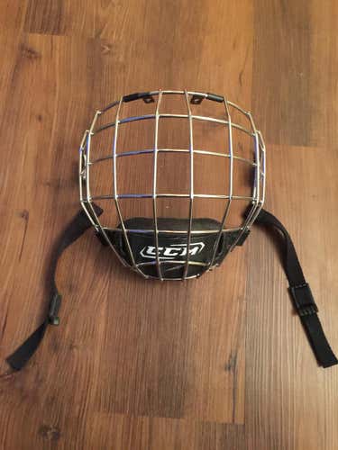 New CCM FM480 S full chrome cage jofa reebok