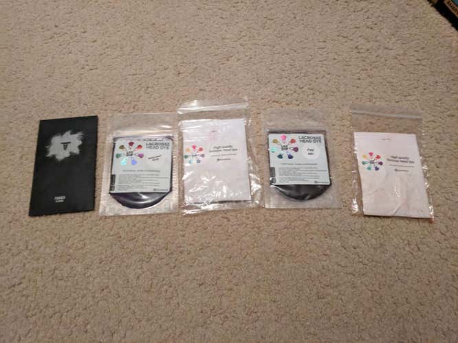 6 Powder Dyes including Throne exclusive olive dye