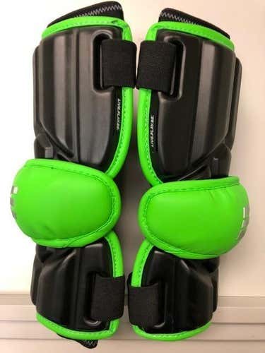 NLL Saskatchewan Rush Gloves and Arm Pads