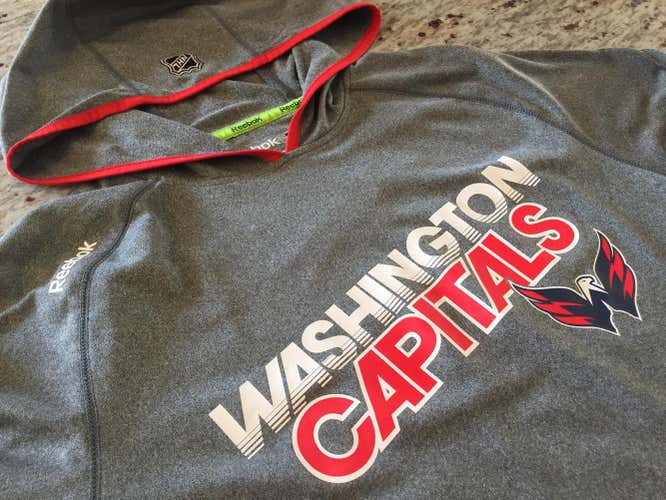 Pro Stock - Team Issue - Washington Capitals Center Ice Hoodie - Size Medium