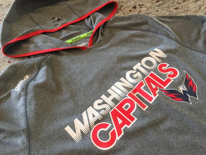 Pro Stock - Team Issue - Washington Capitals Center Ice Hoodie - Size Medium