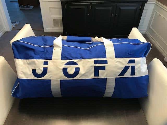 Vintage 1970's Jofa Hockey Equipment Bag - Excellent Condition - Take a Look