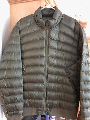 Lululemon Men's Jacket, Olive Green, XL