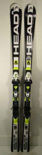 2016 Head WC Rebels i.SL RD 158cm Race Skis with Head Freeflex 16 Bindings (282)