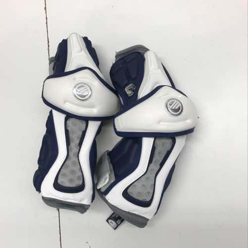Pro Stock Yale University Maverik Rome NHT Lacrosse Arm Guard Senior Large New