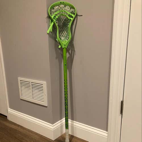 All Green STX SuperPower W/ LE Ooze Mesh (Throne Of String) And LN Brine Scandium Headstrong Edition