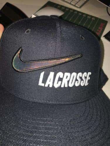 NWT THOMPSON BROTHERS IROQUOIS NIKE LACROSSE HAT CAP M/L $35