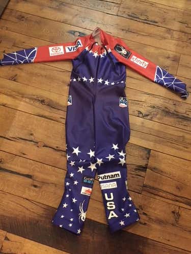 Woman DH speed suit