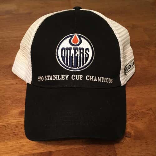 Edmonton Oilers Stanley Cup Champions Snapback Hat