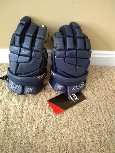 STX Stallion 300 gloves Navy Size 12/ Medium