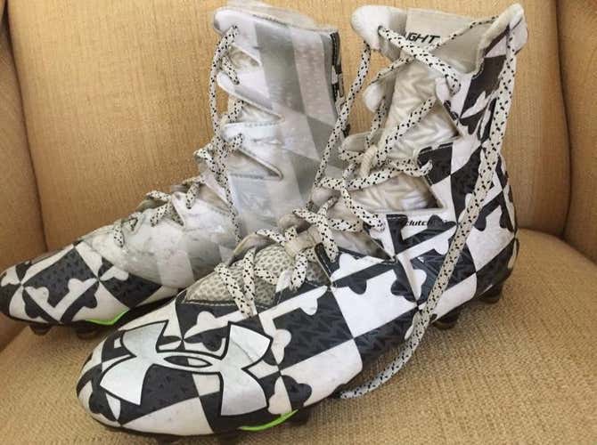 Under Armour Highlight Cleats (Special Edition Black+White Flag)