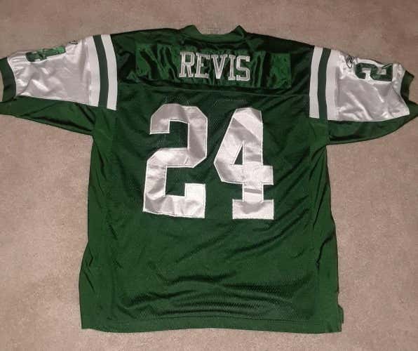 NY Jets Darelle Revis #24 Reebok On Field Jersey Men's Size 50