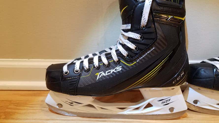 CCM Tacks Skates Sr 7.5 D - Pro Attack Frame