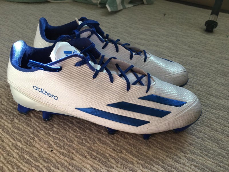 New Deleware College Adidas Adizero 5-Star 5.0 Uncaged
