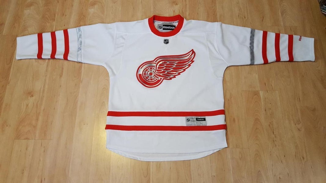Reebok Detroit Red Wings Centennial Classic Replica Jersey - Men's Large L