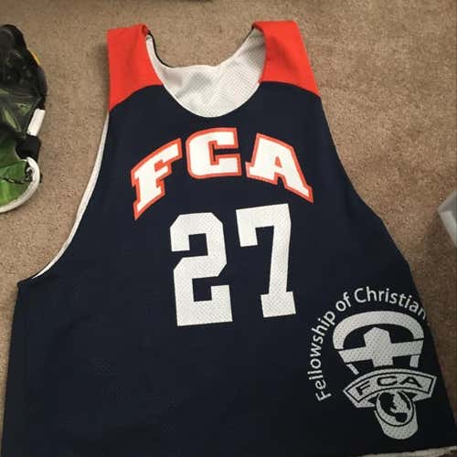 FCA Lacrosse Pinnie # 27