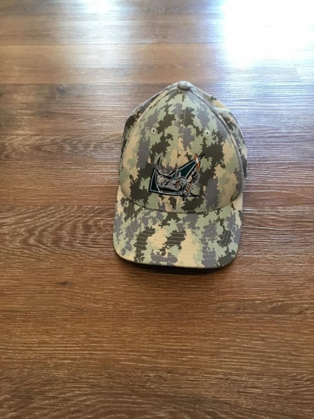 San Jose Barracuda Camo Calder Cup Playoff Run Hat 2017