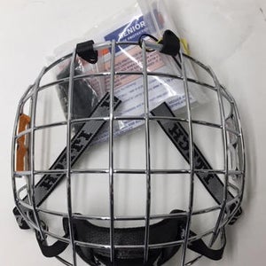 New Itech RBE VII Facemask Chrome Large