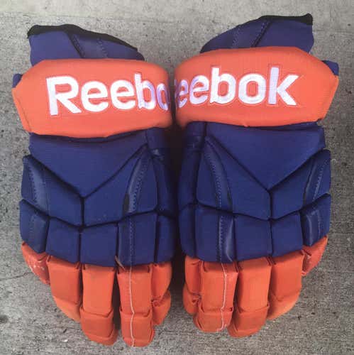 Reebok 11K Pro Stock Hockey Gloves 15" Edmonton Oilers 10360
