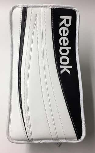 New Reebok PREMIER 18K Senior Goalie Blocker Full Right white/black