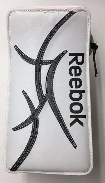 New Reebok Revoke 9000 Senior Goalie Blocker Full Right white/black