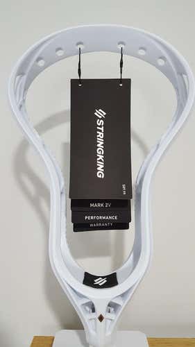 ? CUSTOM DYE ? or white STRINGKING Mark 2V Head Lax Lacrosse !!! NEW W/TAGS!!!