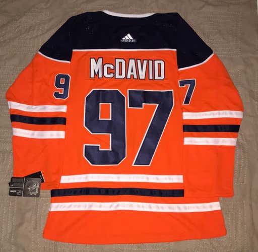 Connor McDavid Edmonton Oilers Adidas Jersey