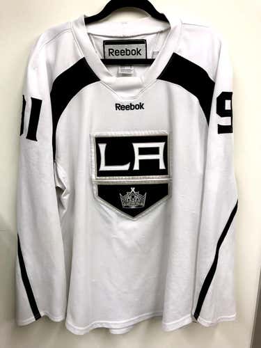 Reebok Edge 20P00 XL Los Angeles Kings custom practice jersey - White