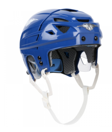 New Mission Inhaler Hockey Helmet Large 7 1/4 - 7 3/4 Blue