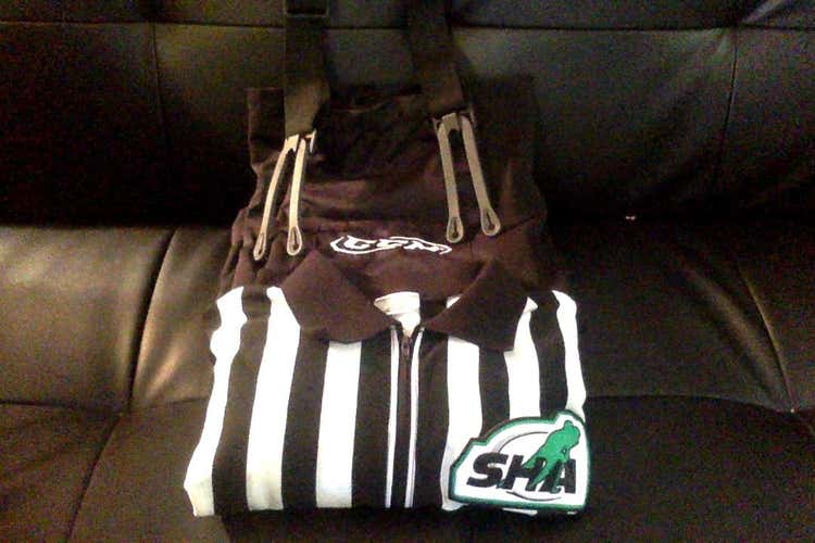 CCM Ref Pants, Jersey and Suspenders