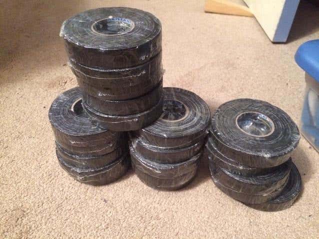 Eragon6766 20 Rolls Black Renfrew Tape