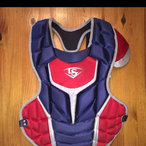 Slightly Used Louisville Slugger Leg Guards and Chest Protector