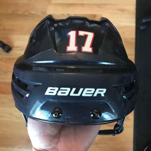 Bauer IMS 9.0 Hockey Helmet Medium Navy Pro Stock