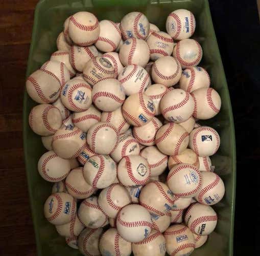 Baseballs Sold By The Dozen