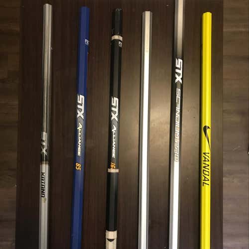 Lacrosse Shafts - STX, Nike, Stringking