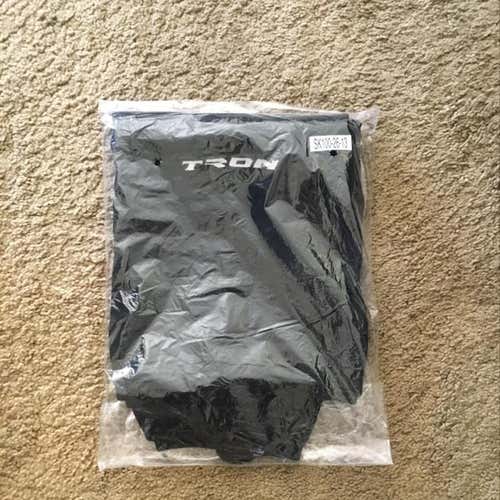 New All Black 26” Hockey Socks With Velcro Tabs