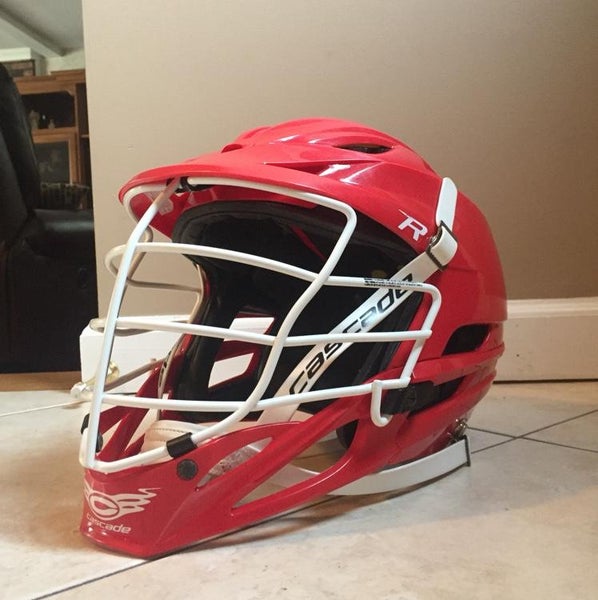 BRAND NEW CASCADE R LACROSSE HELMET!! RETAILS $280+!! Maryland Colors (REPOST2)