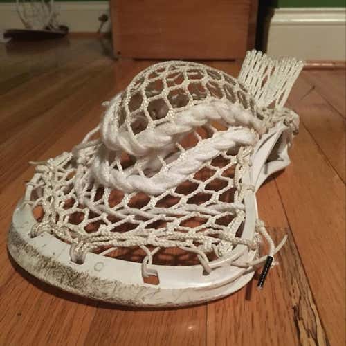 Good Condition Nike Vapor Head - Strung with Stringking Mesh (All White)