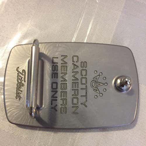 Scotty Cameron Members Only Titleist Belt Buckle